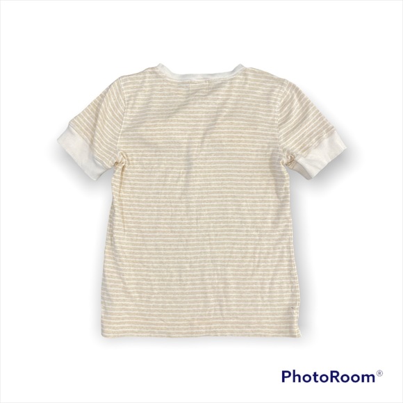 (🐚) RALPH LAUREN : Beachside, Casual Button-Up Tee. (M) - Picture 2 of 5